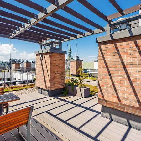 Garden Gates Apartments By Sun & Snow With Roof Terrace 格但斯克 外观 照片
