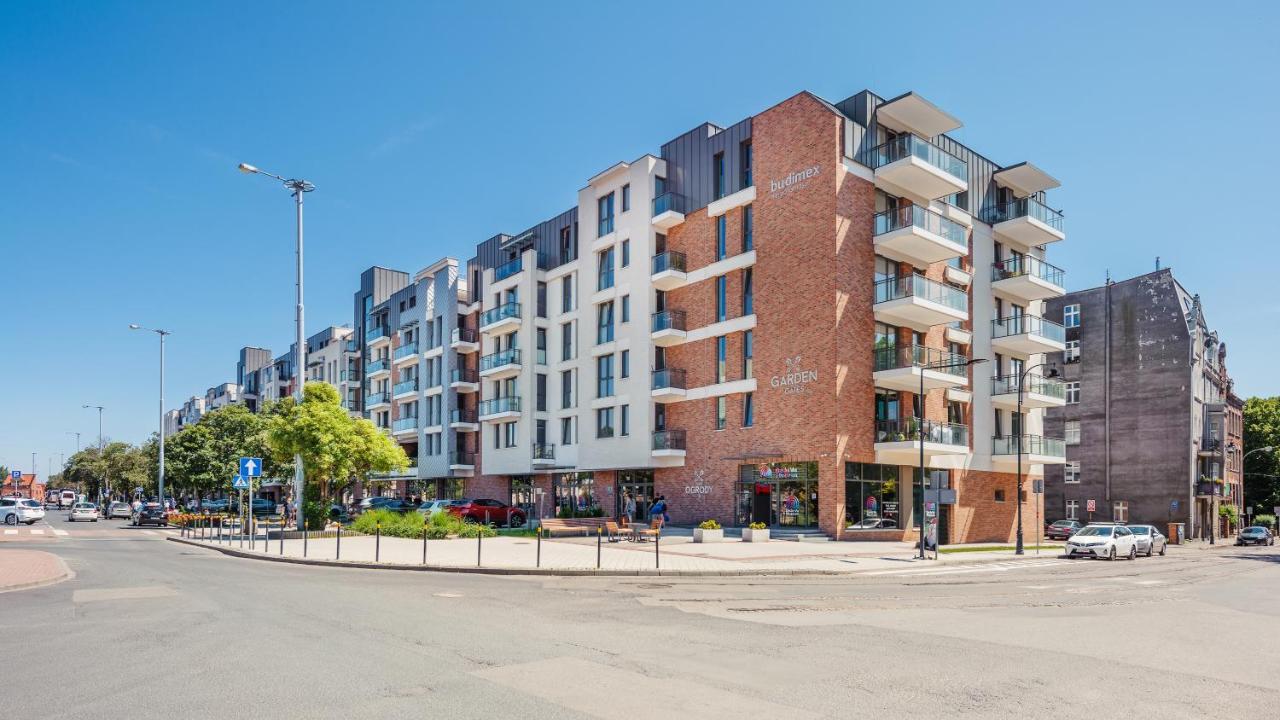 Garden Gates Apartments By Sun & Snow With Roof Terrace 格但斯克 外观 照片