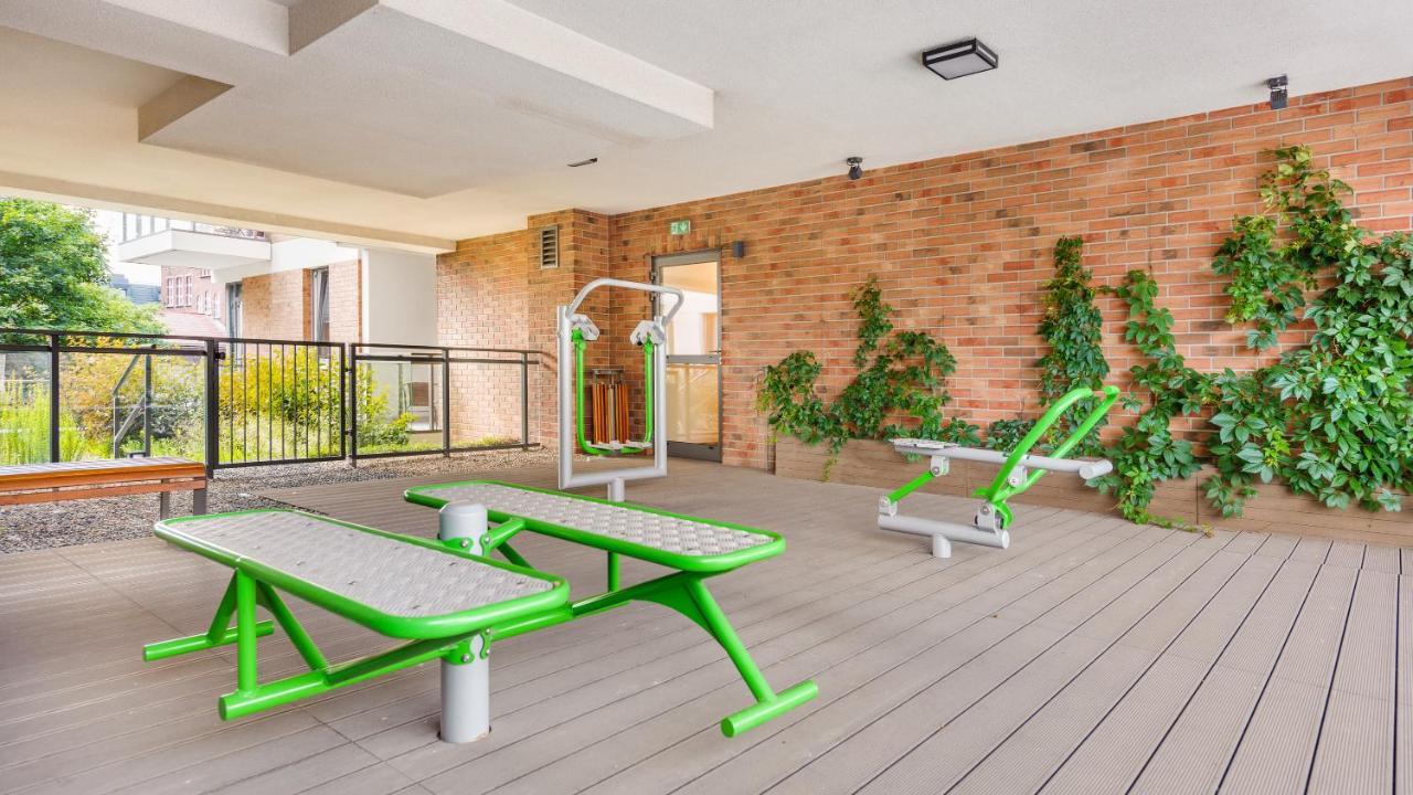 Garden Gates Apartments By Sun & Snow With Roof Terrace 格但斯克 外观 照片