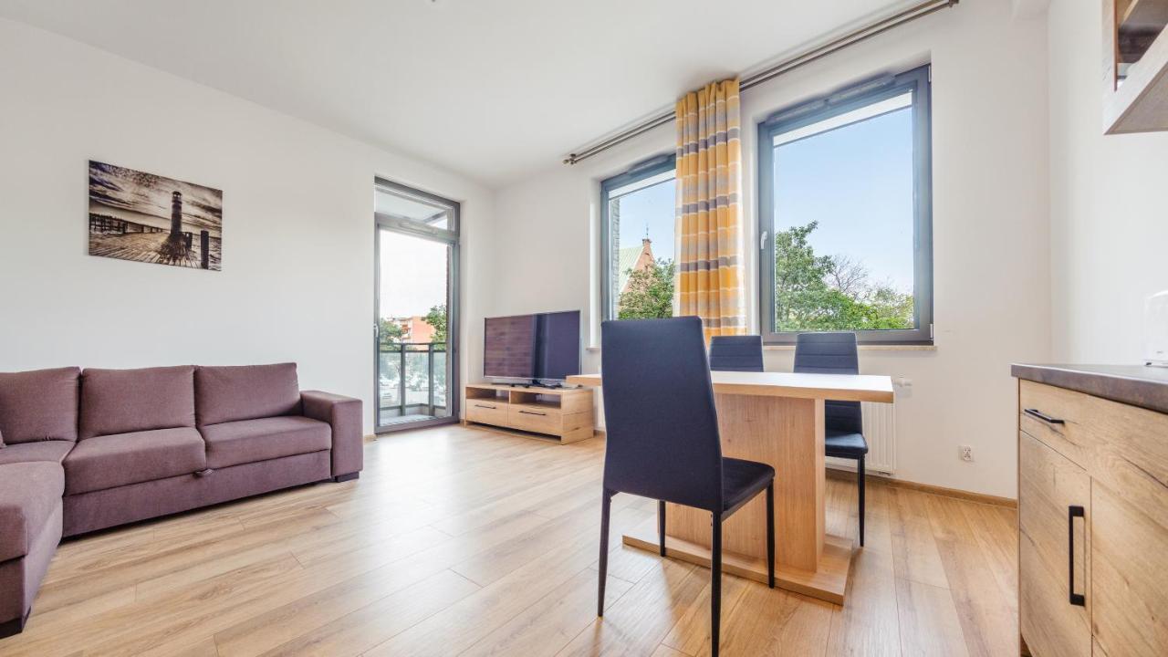 Garden Gates Apartments By Sun & Snow With Roof Terrace 格但斯克 外观 照片