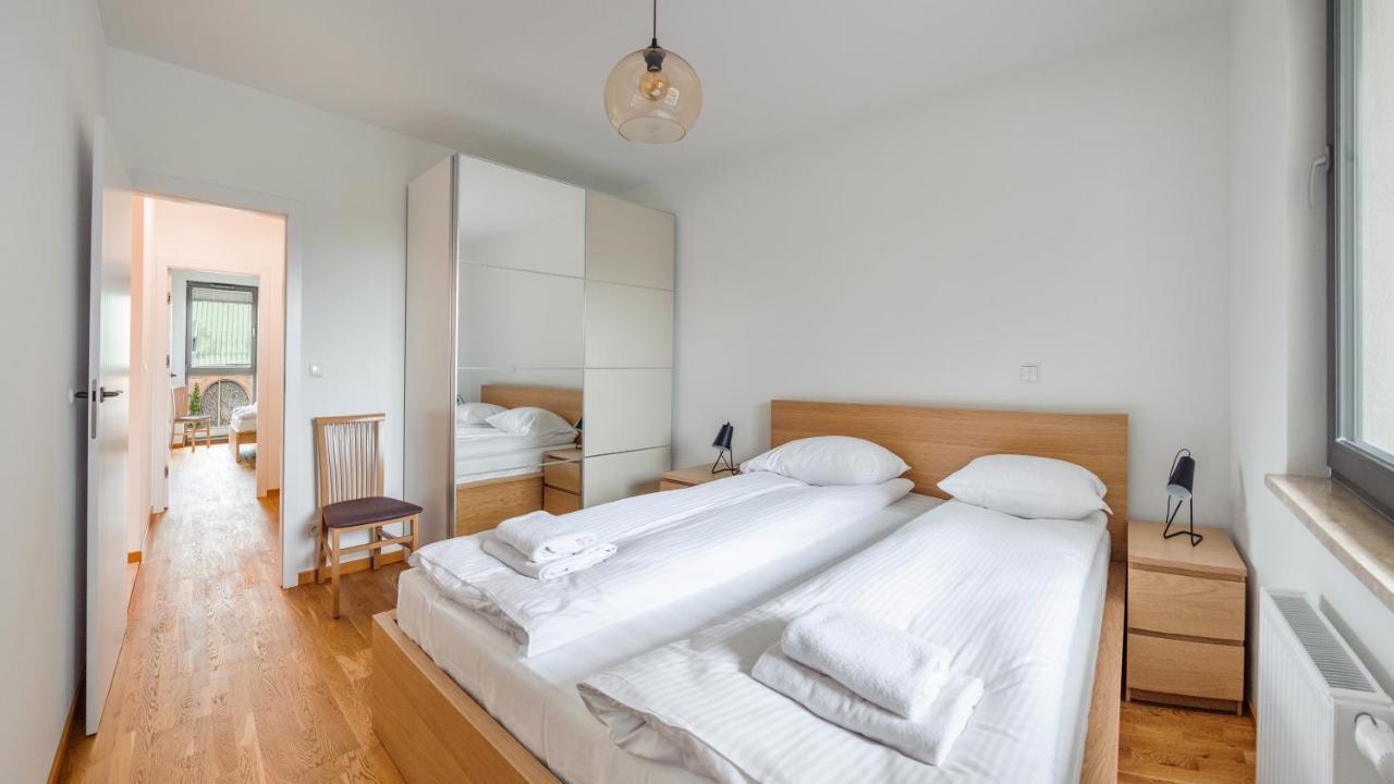 Garden Gates Apartments By Sun & Snow With Roof Terrace 格但斯克 外观 照片